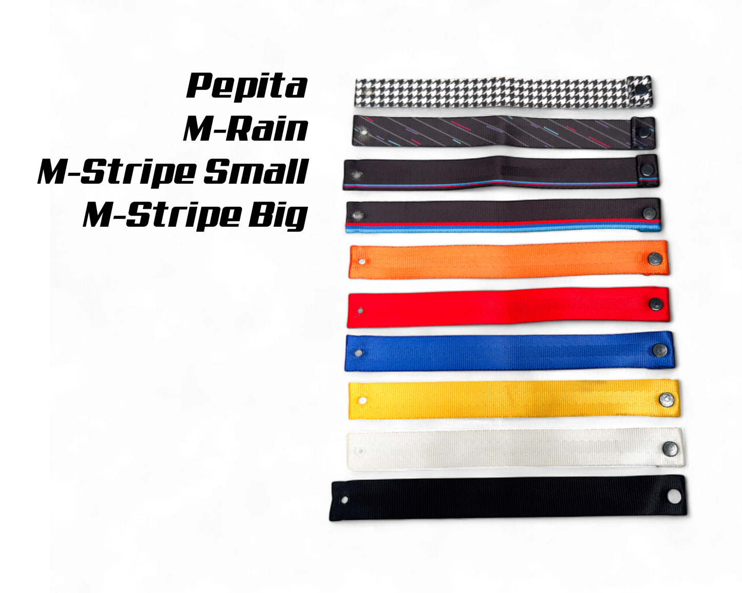 BMW M2 F87, F20/F21/F22 Door Pull Strap Conversion Kit (Single Strap)