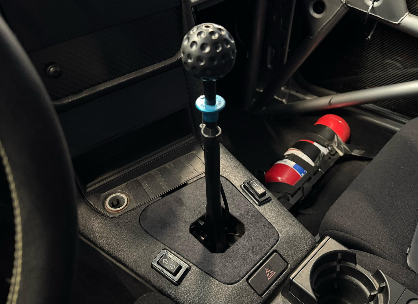 E36 ST Trackparts Shifter Cover Alcantara