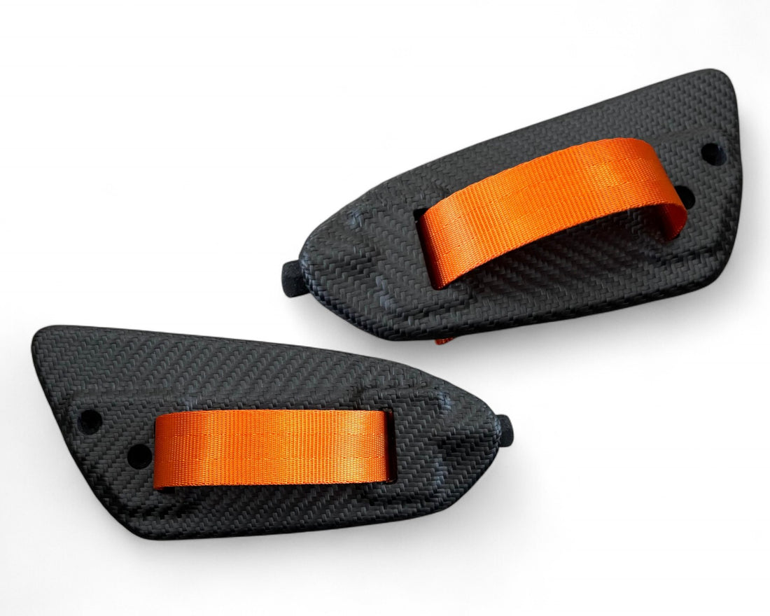 BMW M2 F87 F20/F21/F22 Carbon Fiber Door Pull Strap Conversion Kit
