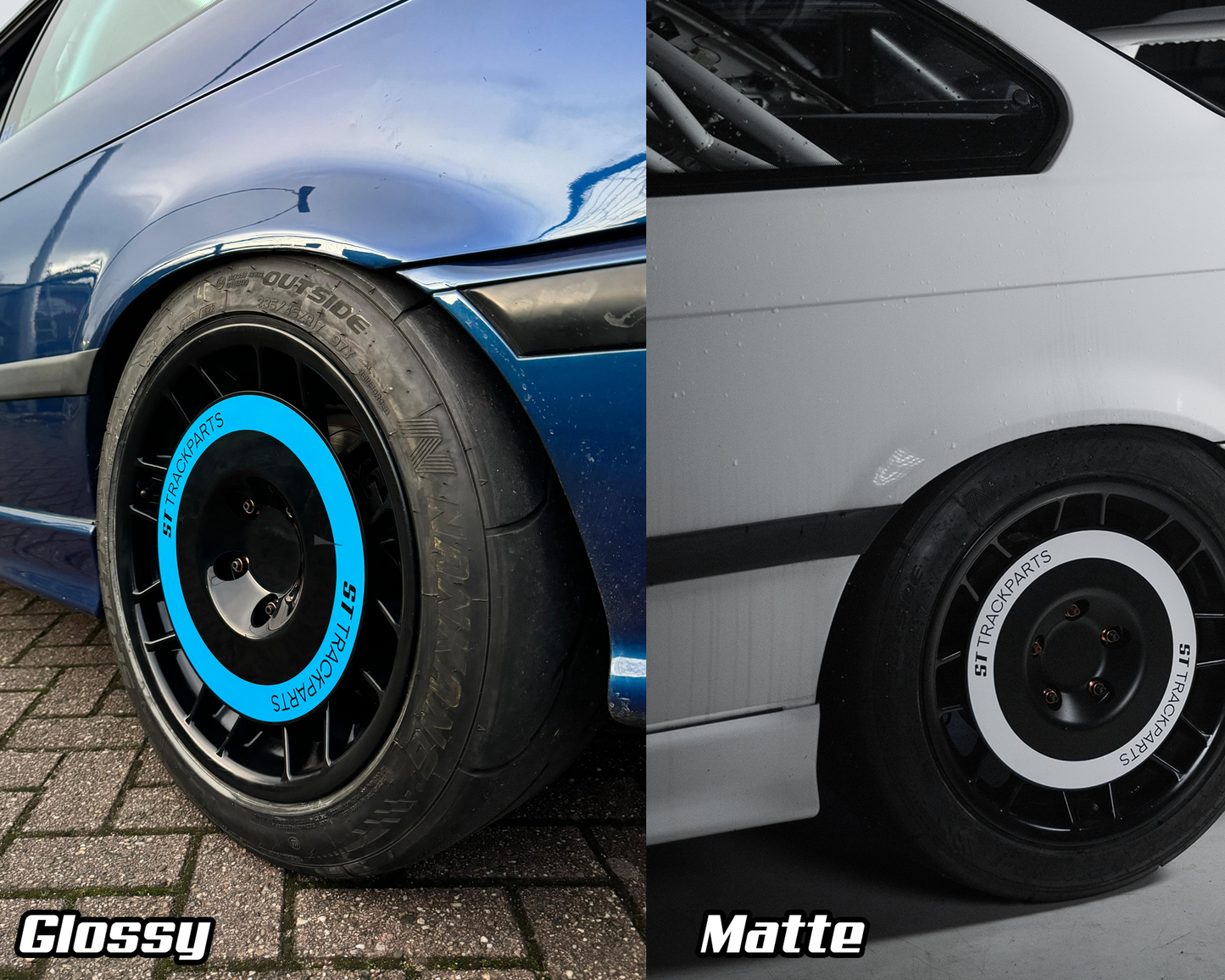 AeroDiscs for 17" Protrack ONE / Motec Nitro / APEX ARC-8 / APEX ML-10RT BMW E36/E46