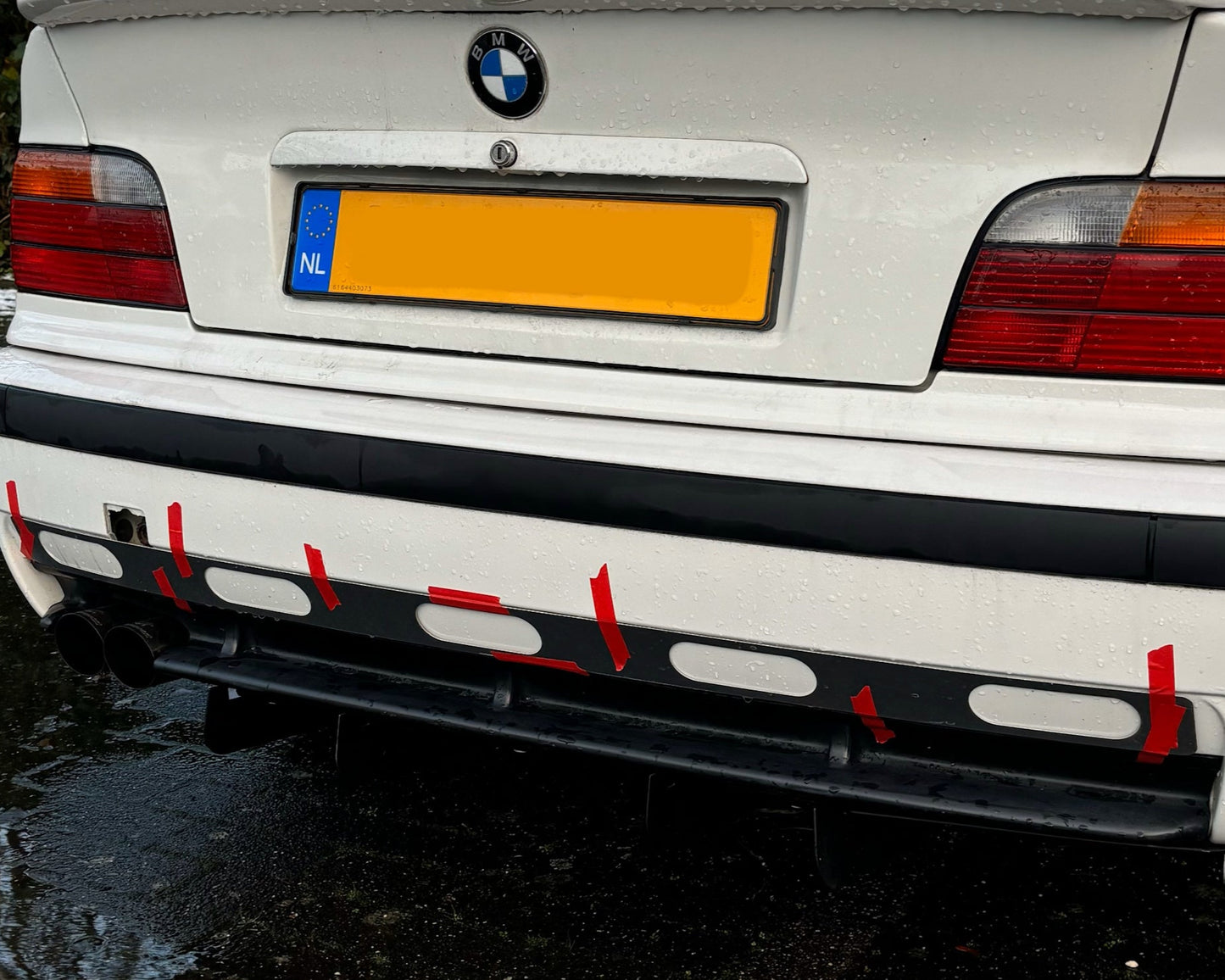 E36 Speedholes Stencil and Mesh