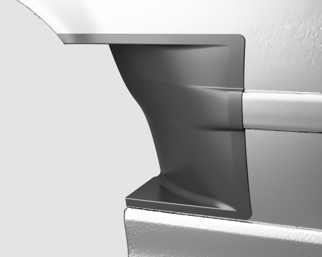 BMW E36 Fender Cutout