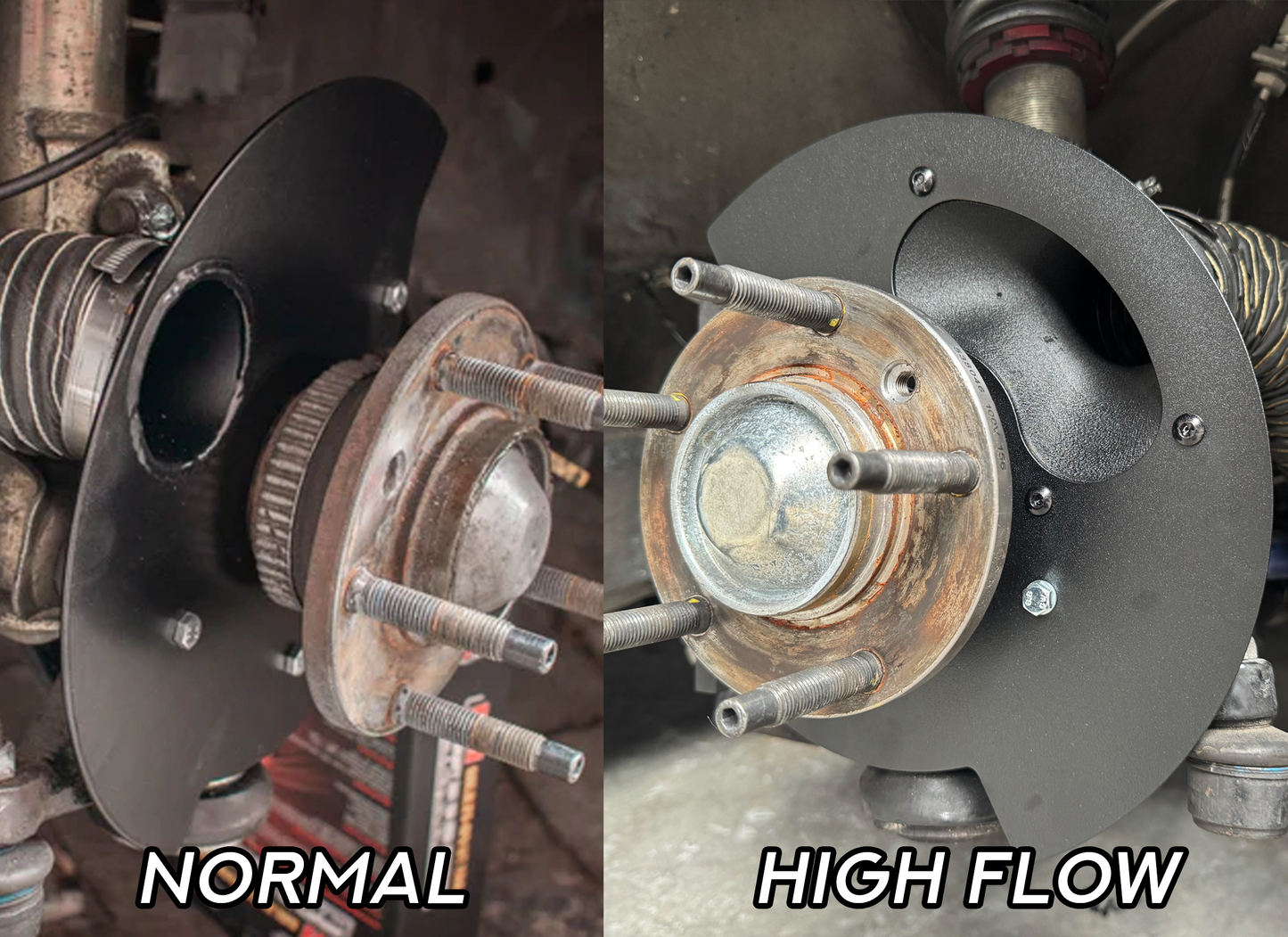 PRE-ORDER BMW E36 Chassis Mounted Brake Cooling Kit