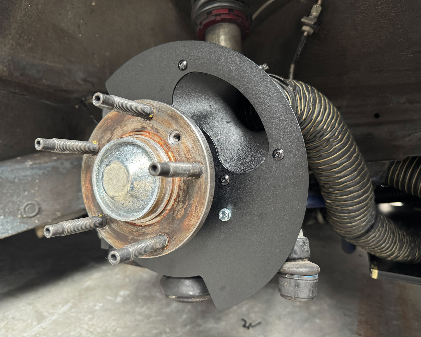 BMW E46 M3 Brake Cooling Kit