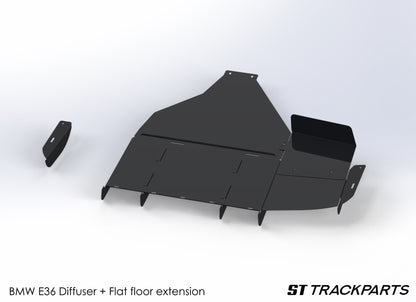 E36 Diffuser Flat Floor