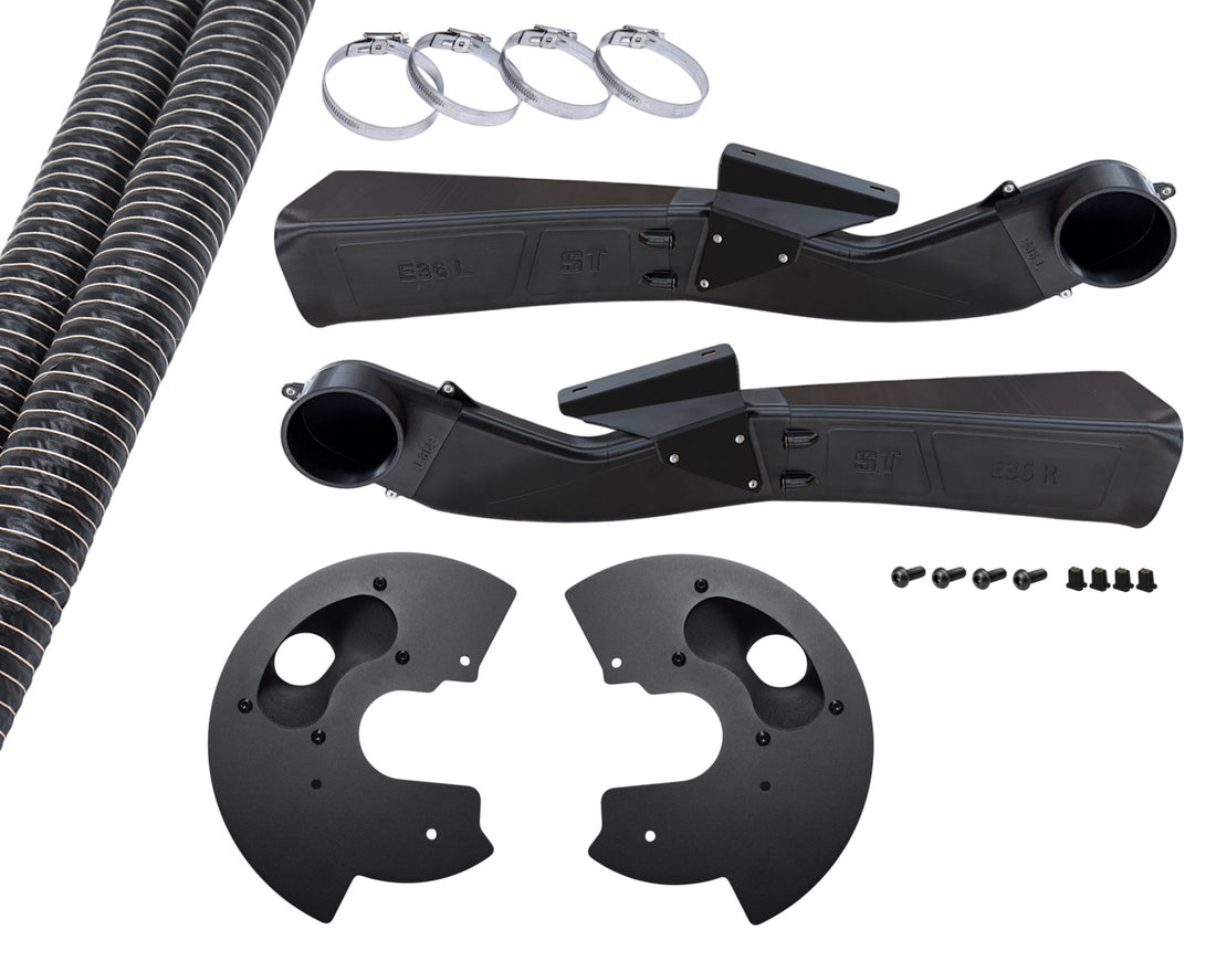BMW E36 Chassis Mounted Brake Cooling Kit