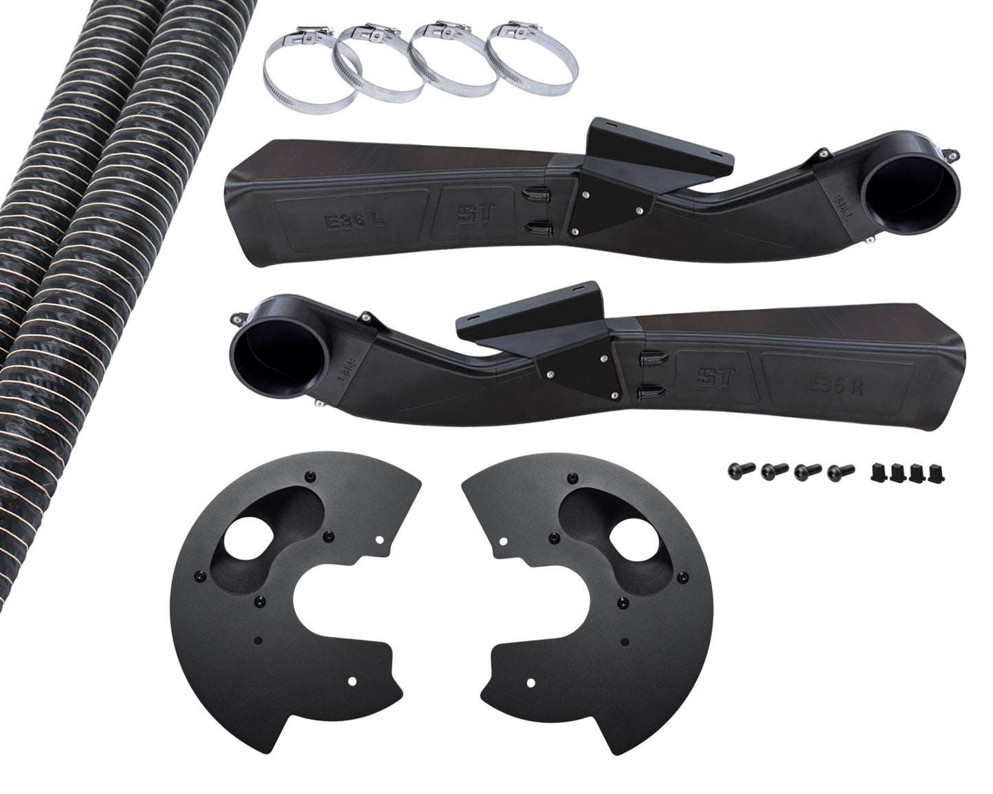 PRE-ORDER BMW E36 Chassis Mounted Brake Cooling Kit