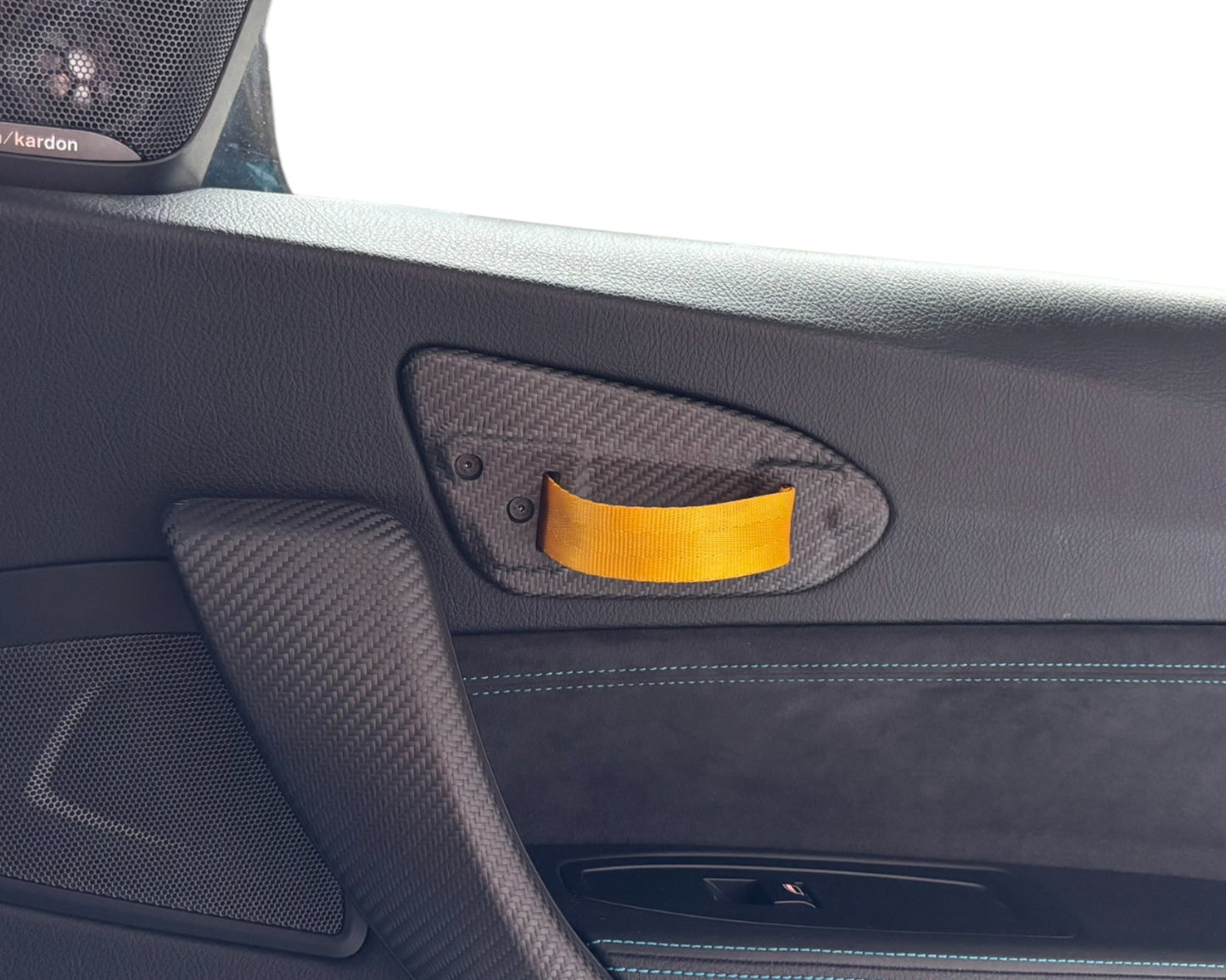 (PRE-ORDER) F87 M2 F20/F21/F22 Carbon Fiber Door Pull Strap Conversion Kit