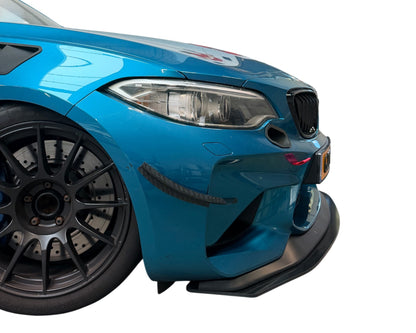 BMW M2 F87 Carbon Fiber Canard / Dive Planes