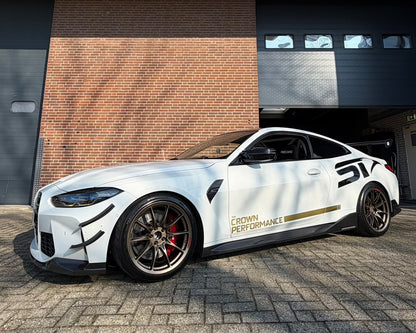 ST Trackparts Sticker Decal Full Logo