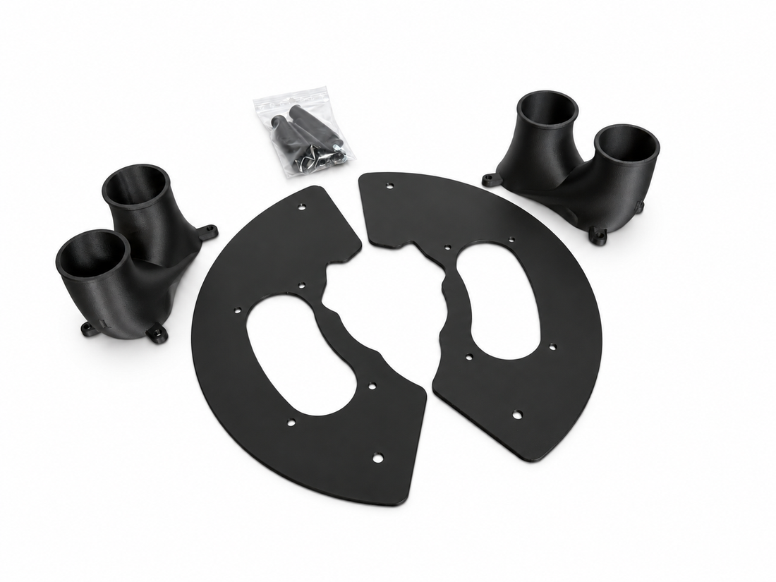 BMW GT4 Style Brake Cooling Plates (High Flow) M2 M3 M4 F87 F80 F82