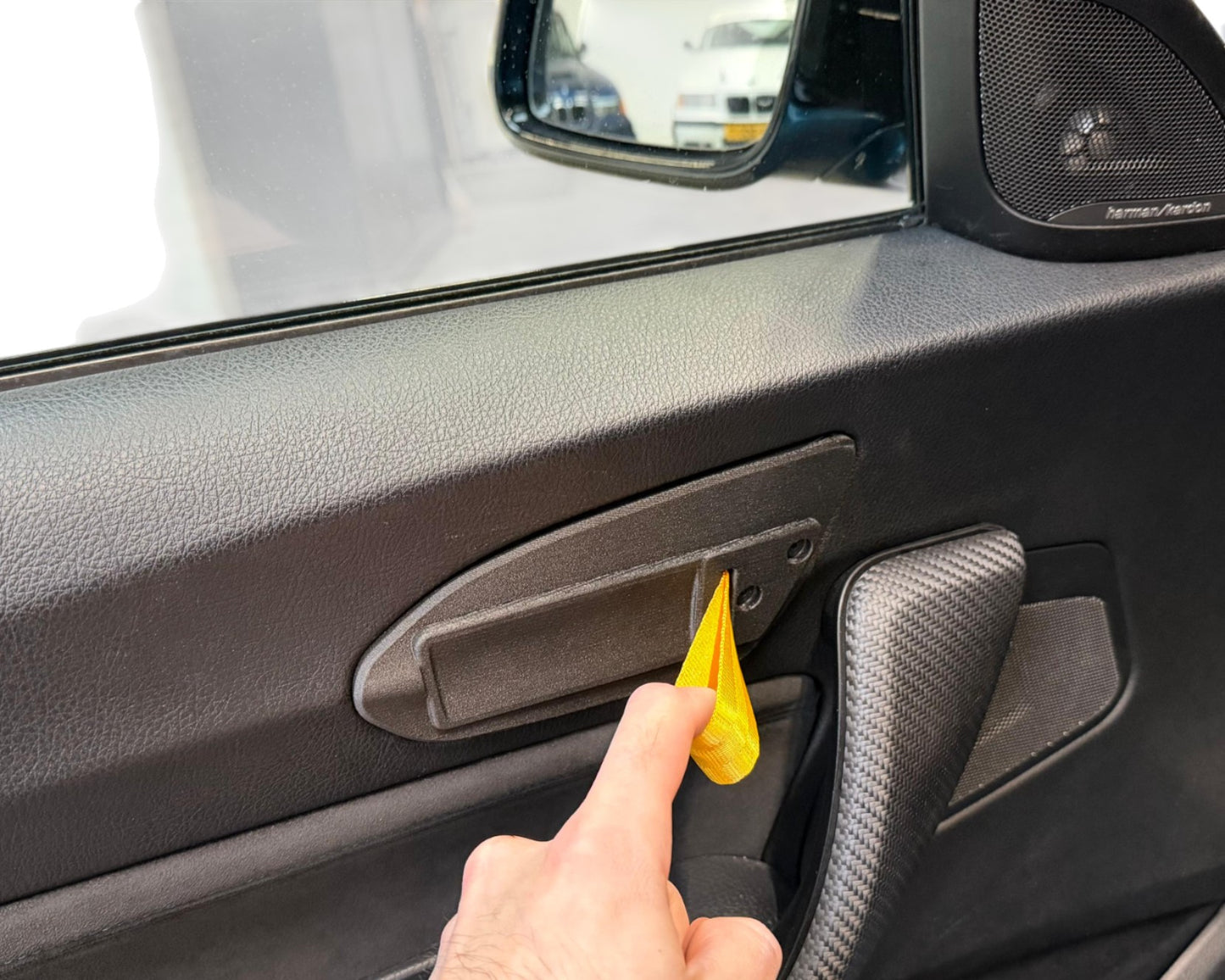 F87 M2 F20/F21/F22 Door Pull Strap Conversion Kit (Single Strap)