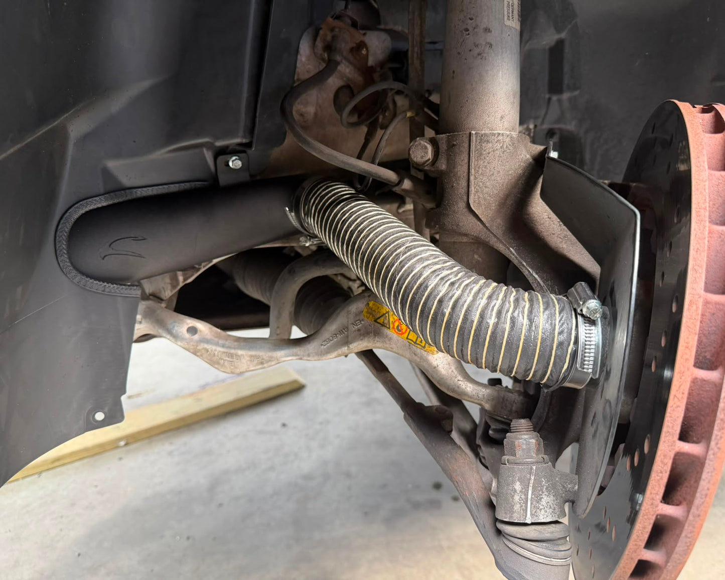 BMW E9X M3 Brake Cooling Kit
