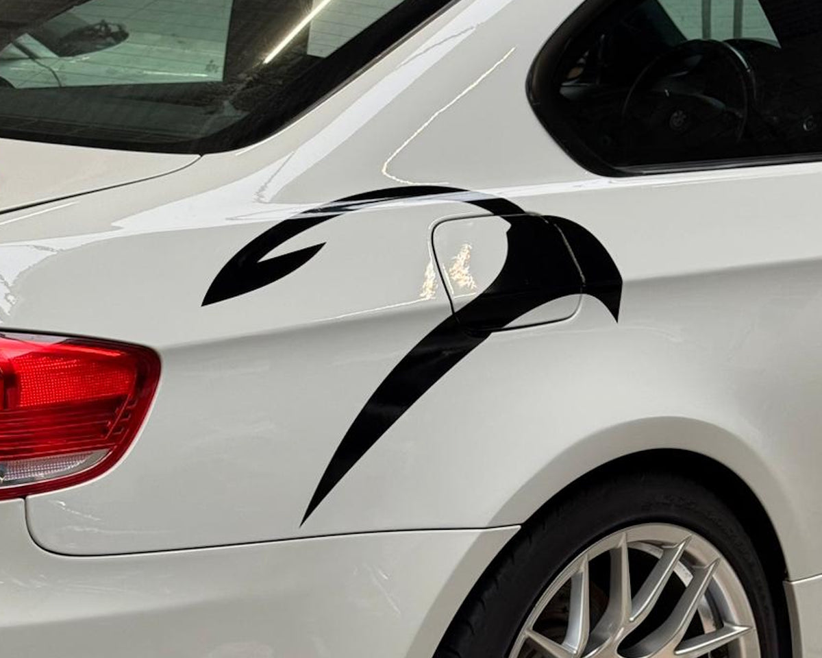 Trackhawk Rear Window Sticker ST Trackparts Sticker Decal Hawk