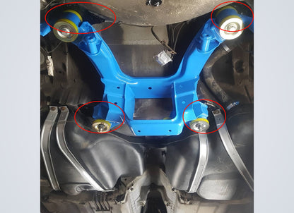 E36 Rear Subframe Reinforcement Plates