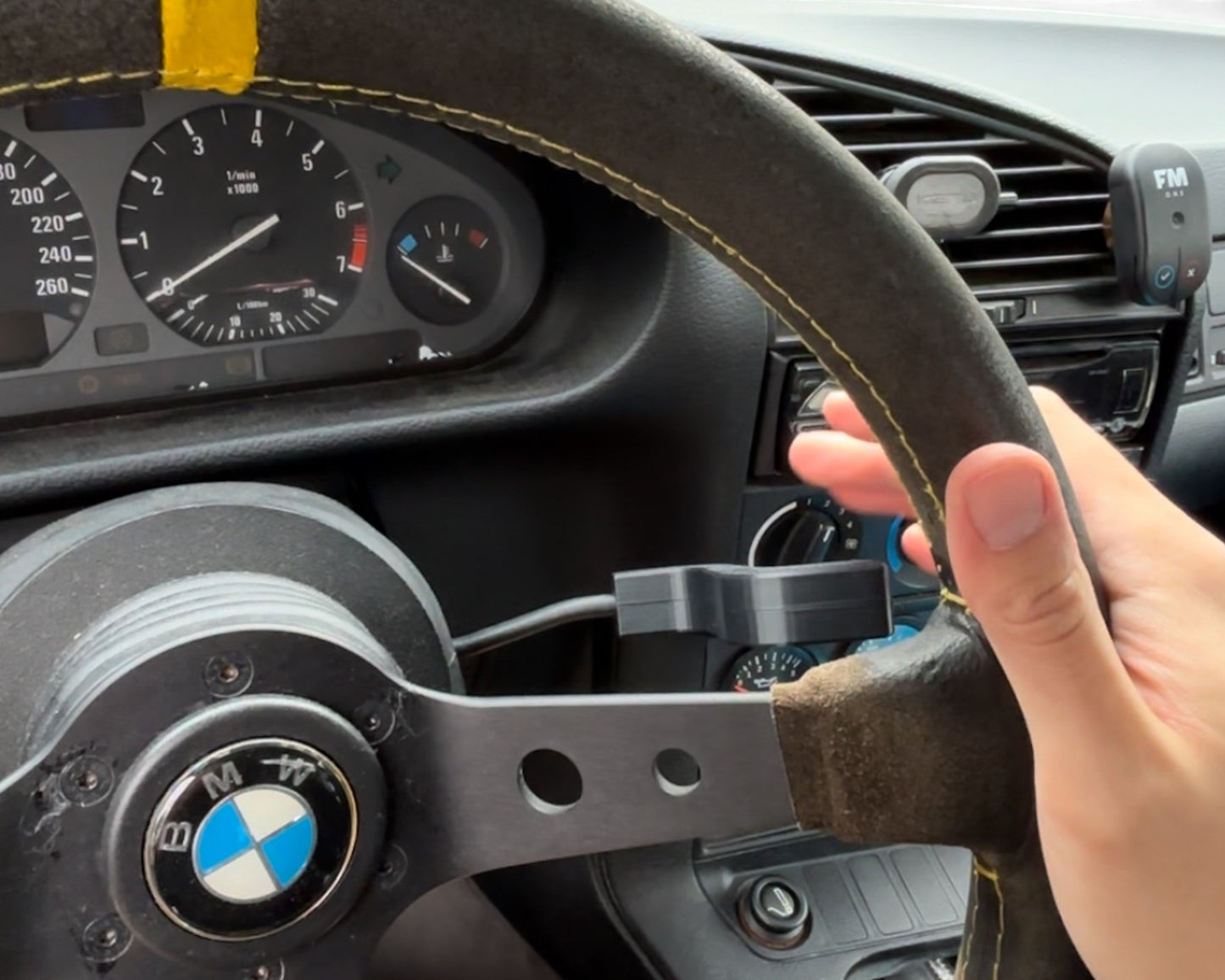 E36 Extended Indicator & Wiper Stalks (90mm deep)