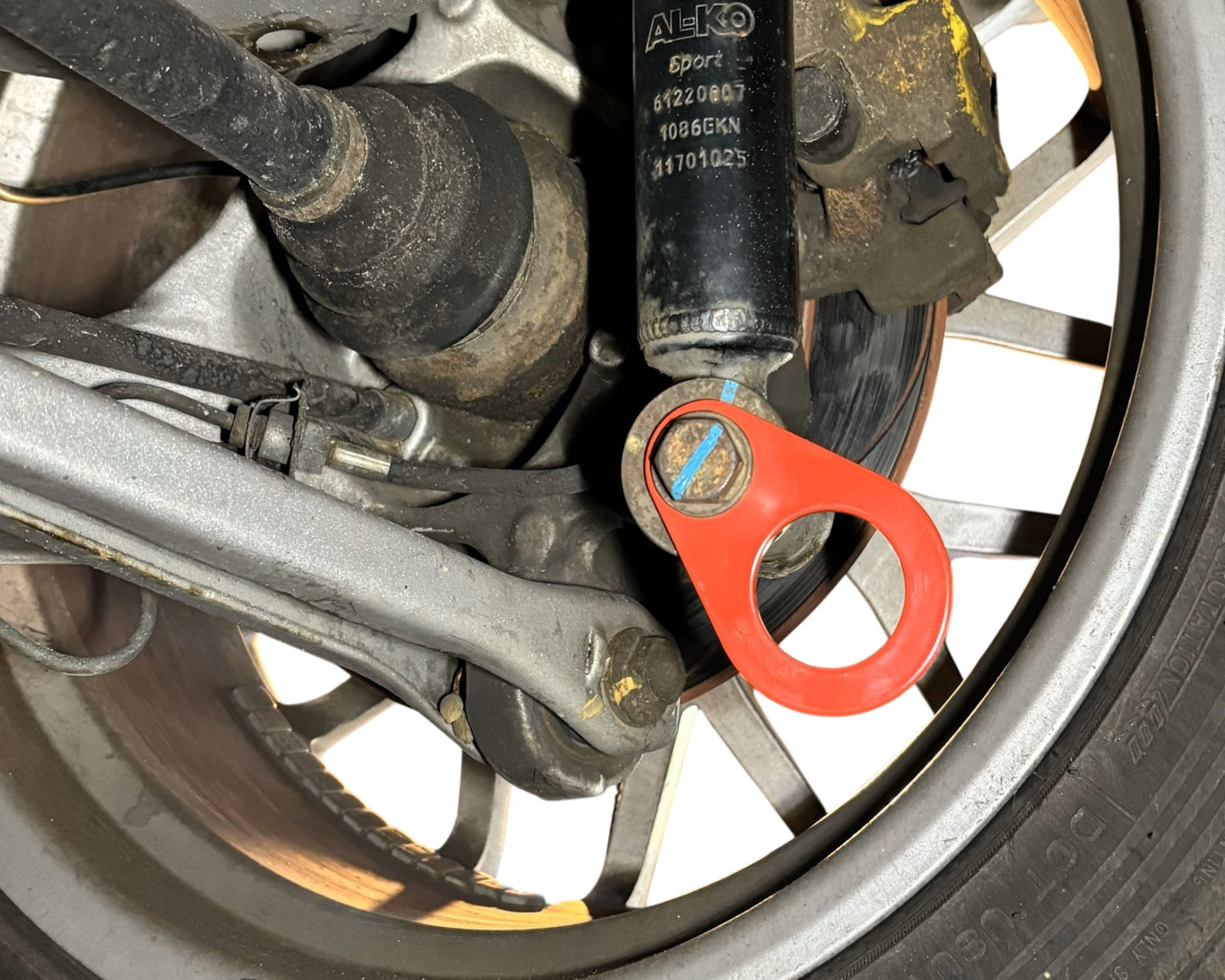 BMW E36 Tie-Down Brackets Hooks