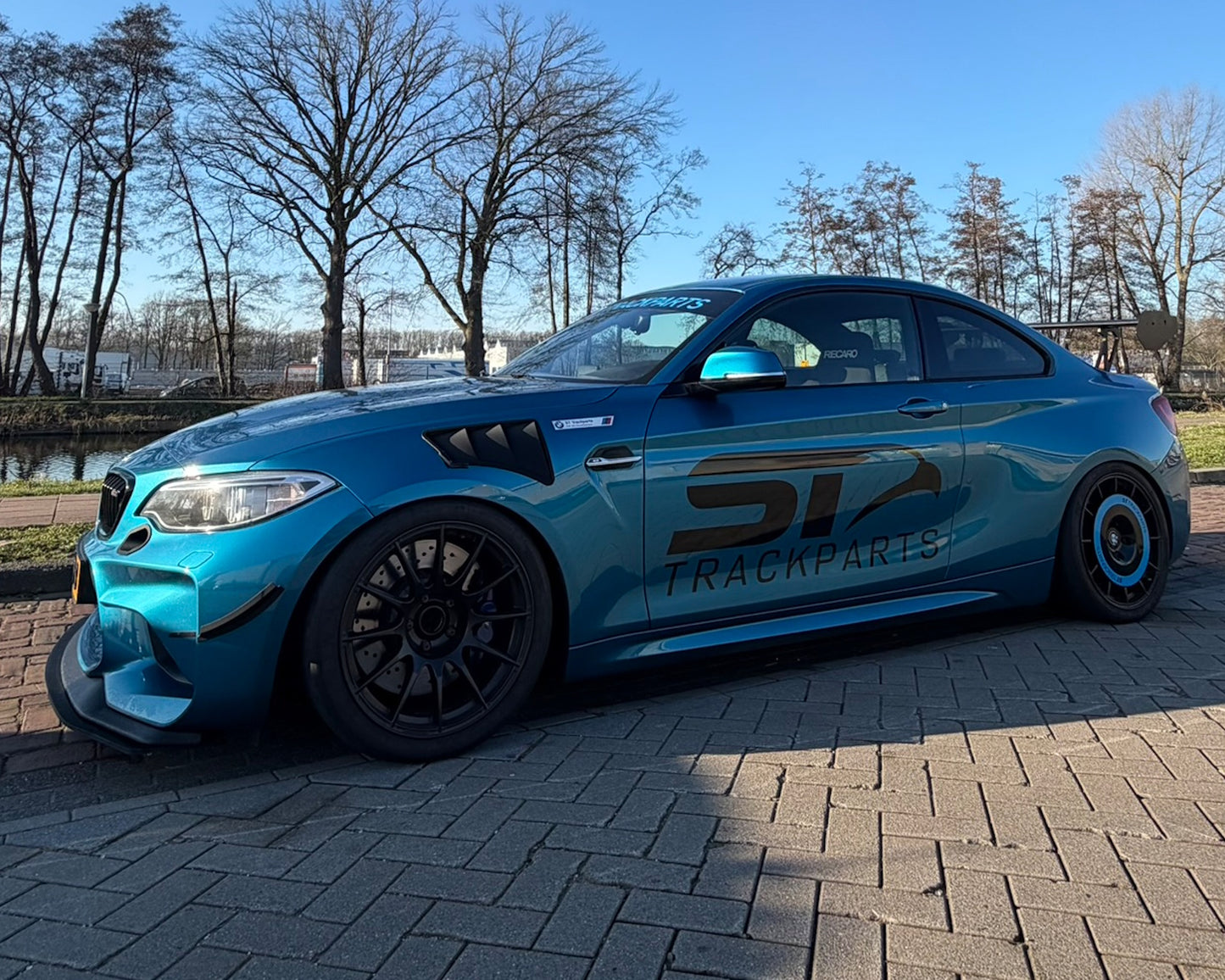 ST Trackparts Sticker Decal Full Logo