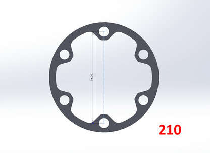 E30/E36/E46/E9x Axle spacers