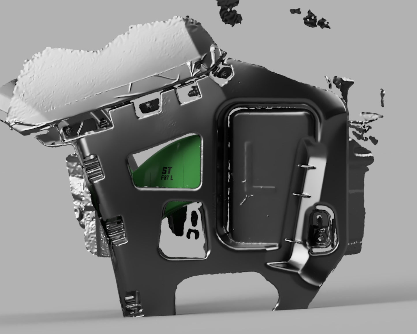 BMW M2 F87 Reflector Delete Ducts Kit & Wheel Well Vents