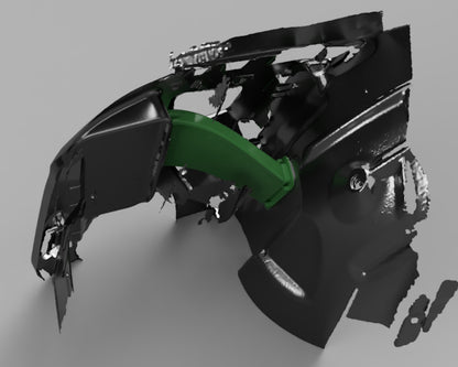 BMW M2 F87 Reflector Delete Ducts Kit & Wheel Well Vents