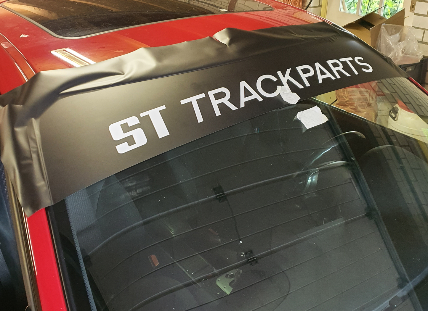 ST-Trackparts Windschutzscheiben Banner